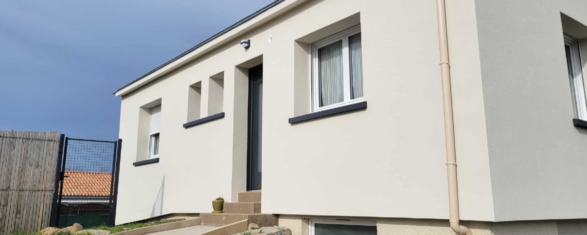 maison devanture ravalement facade