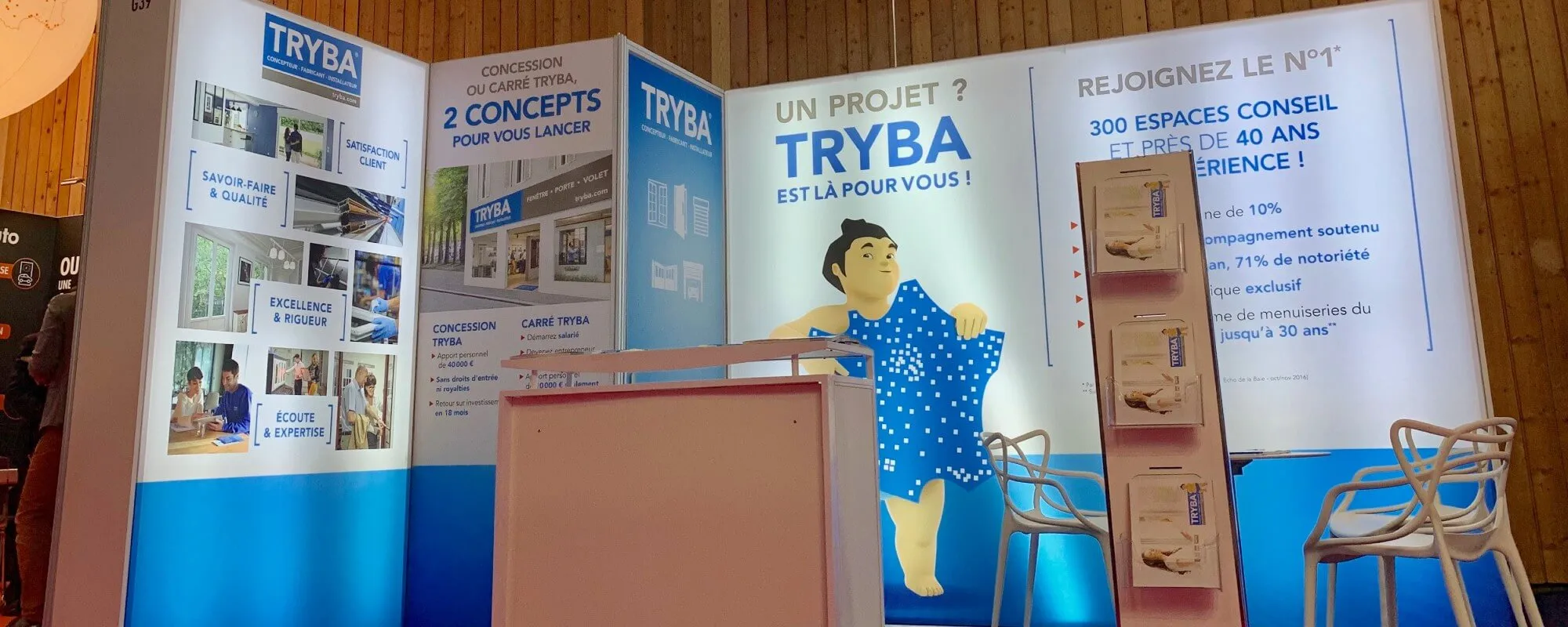 stand isolation by tryba salon franchise 2021